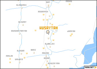 map of Wuşayţah