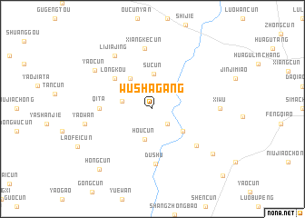 map of Wushagang