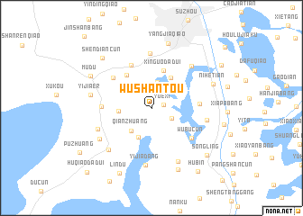 map of Wushantou
