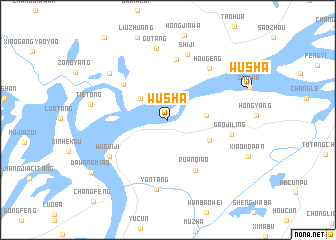 map of Wusha