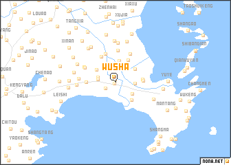 map of Wusha