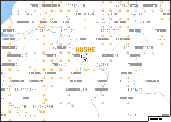 map of Wu-she