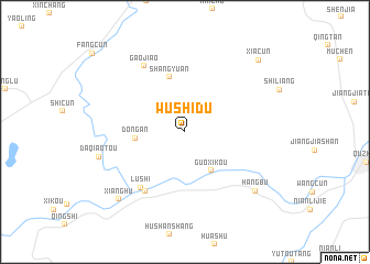 map of Wushidu