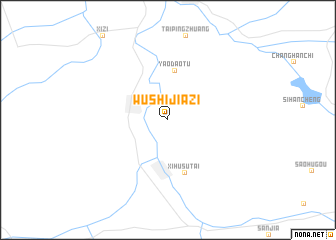 map of Wushijiazi