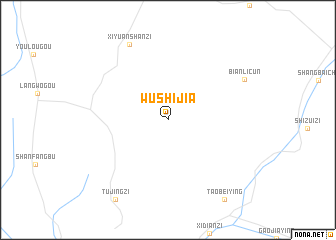 map of Wushijia