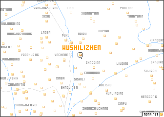 map of Wushilizhen