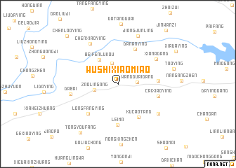 map of Wushixiaomiao