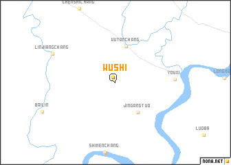 map of Wushi