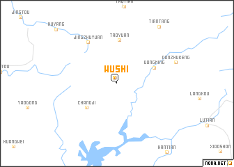 map of Wushi