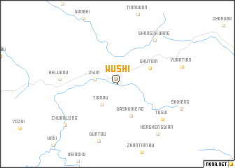 map of Wushi