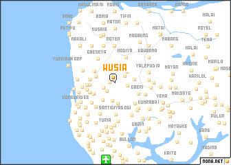 map of Wusia