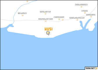 map of Wusi