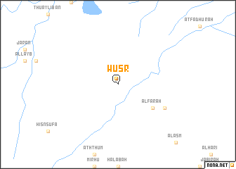 map of Wusr