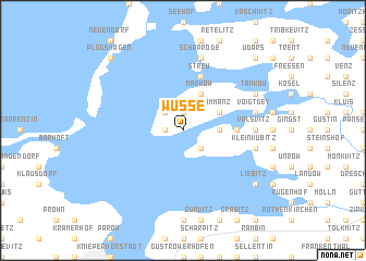 map of Wusse