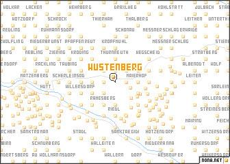 map of Wüstenberg