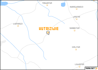 map of Wutaizijie