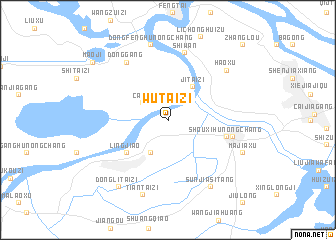 map of Wutaizi