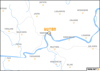 map of Wutan