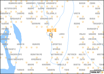map of Wute