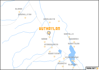 map of Wuthaylān