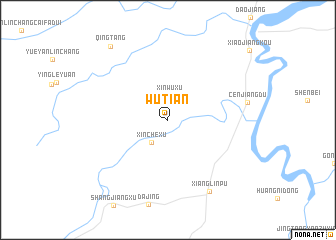 map of Wutian
