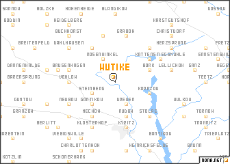 map of Wutike