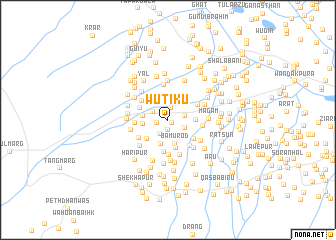 map of Wutiku