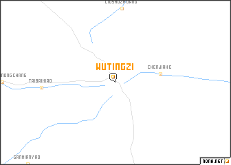 map of Wutingzi