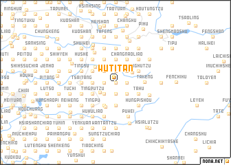 map of Wu-ti-t\