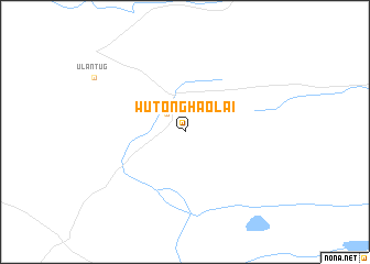 map of Wutonghaolai