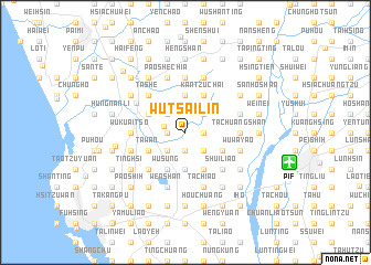 map of Wu-ts\