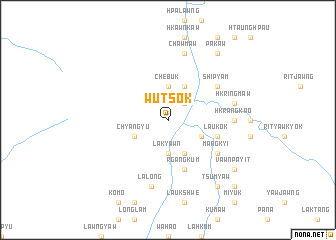 map of Wutsok