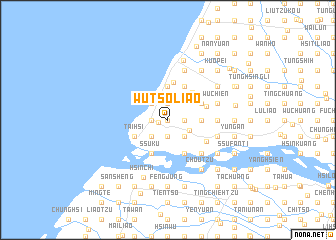 map of Wu-ts\