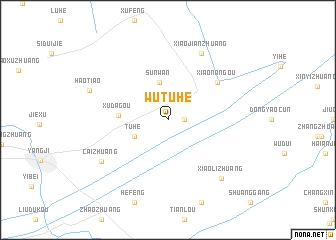 map of Wutuhe