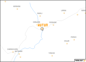 map of Wutun