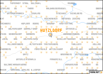 map of Wutzldorf
