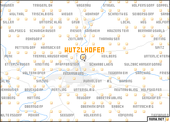 map of Wutzlhofen