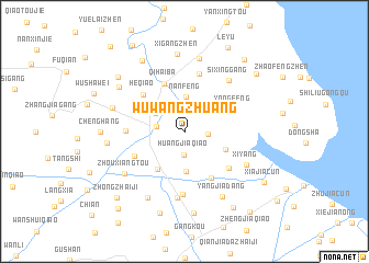 map of Wuwangzhuang