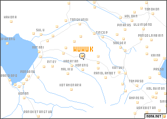 map of Wuwuk