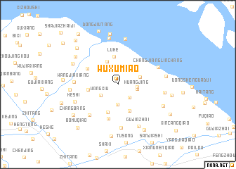 map of Wuxumiao