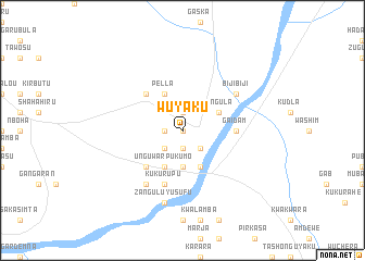 map of Wuyaku