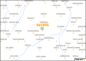 map of Wuyang