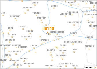 map of Wuyao