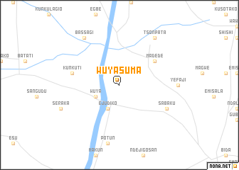 map of Wuya Suma