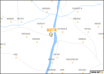 map of Wuya