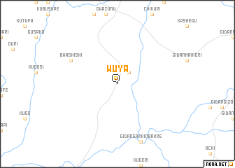 map of Wuya
