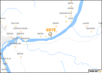 map of Wuye