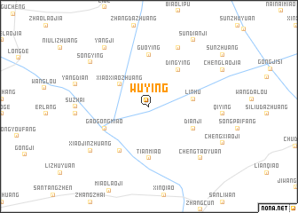 map of Wuying