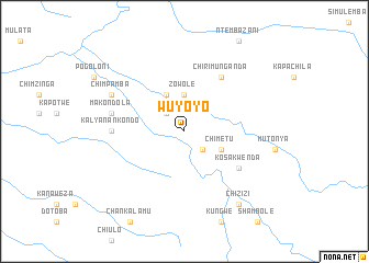 map of Wuyoyo