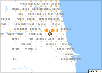 map of Wu-yüan